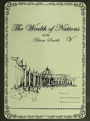 cover image of The Wealth of Nations 国富论：英文版（V）